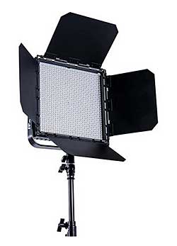 Figure 7. The Flashpoint CL-1300 with barn doors for shaping the light.