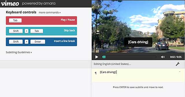 VimeoSubtitle